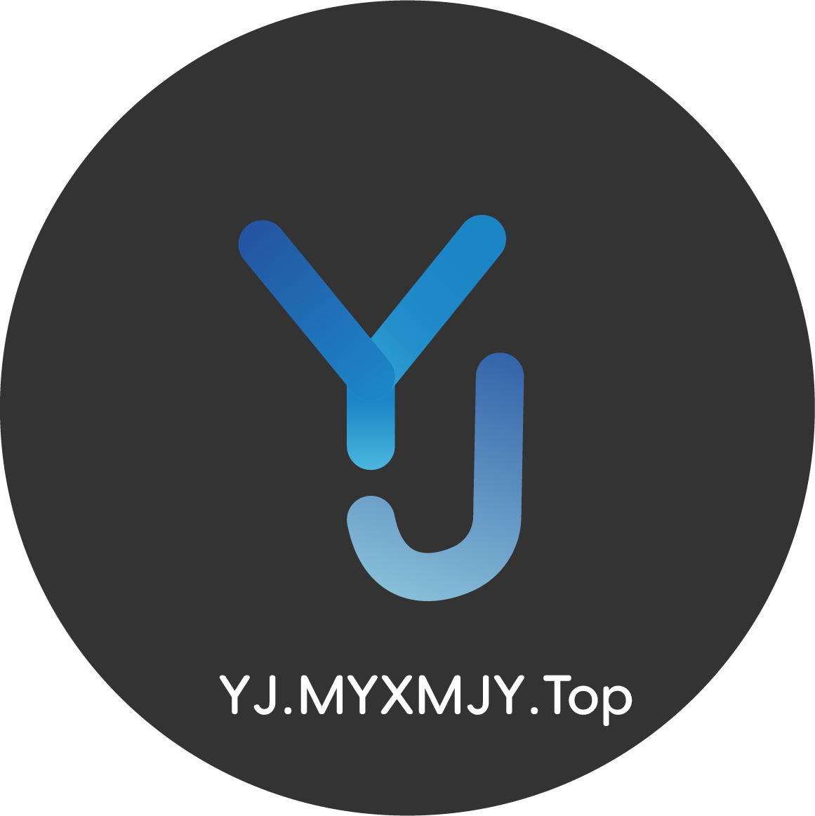 YJ圆黑有字